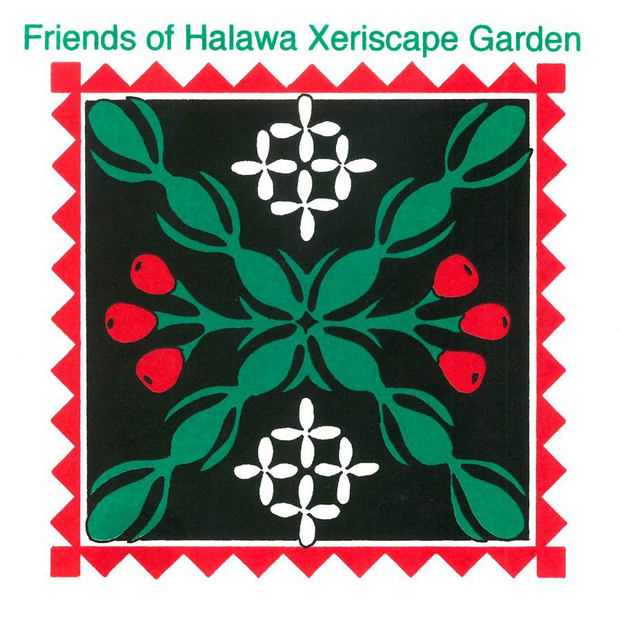 friends of halawa xeriscape garden logo