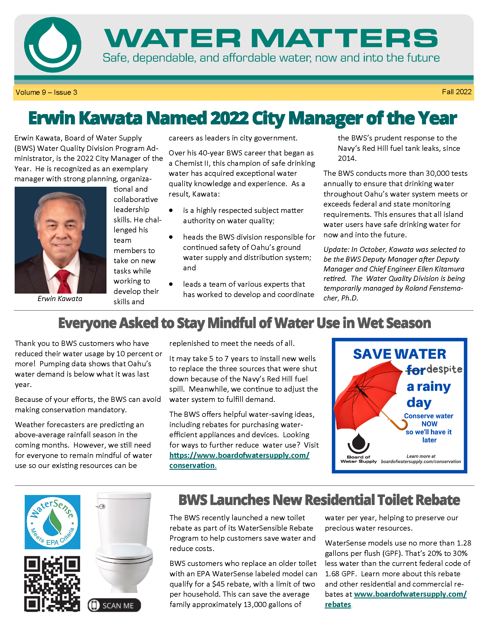 water matters issue 3 2022