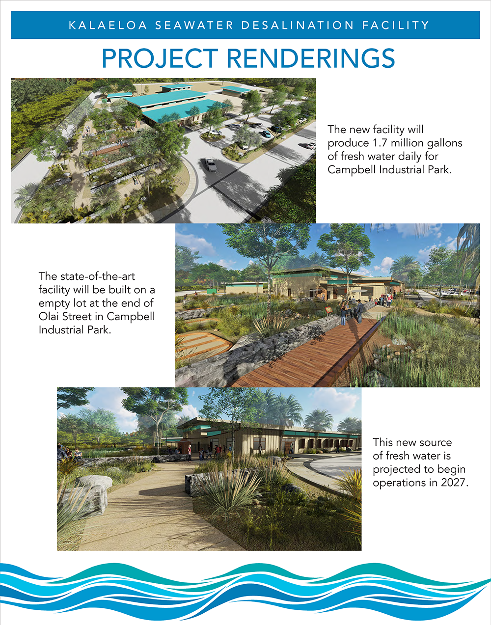 Kalaeloa Seawater Desalination Plant Renderings